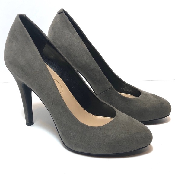 Jessica Simpson Shoes - Jessica Simpson Grey Heels